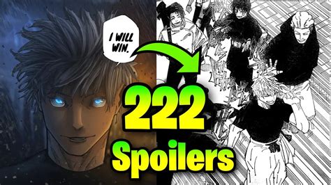 jujutsu kaisen 222 leaks|Jujutsu Kaisen, Chapter 222